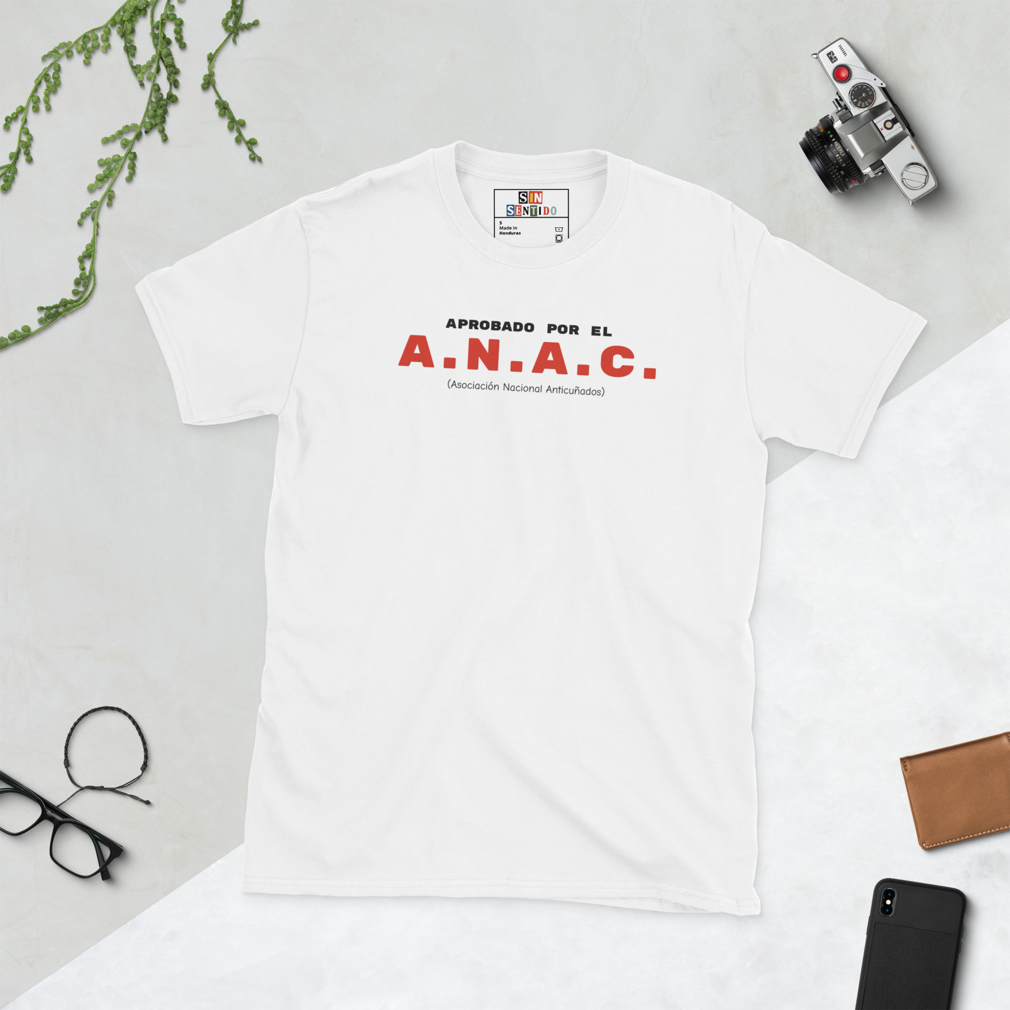 Camiseta unisex ANAC – Asociación Nacional Anticuñado