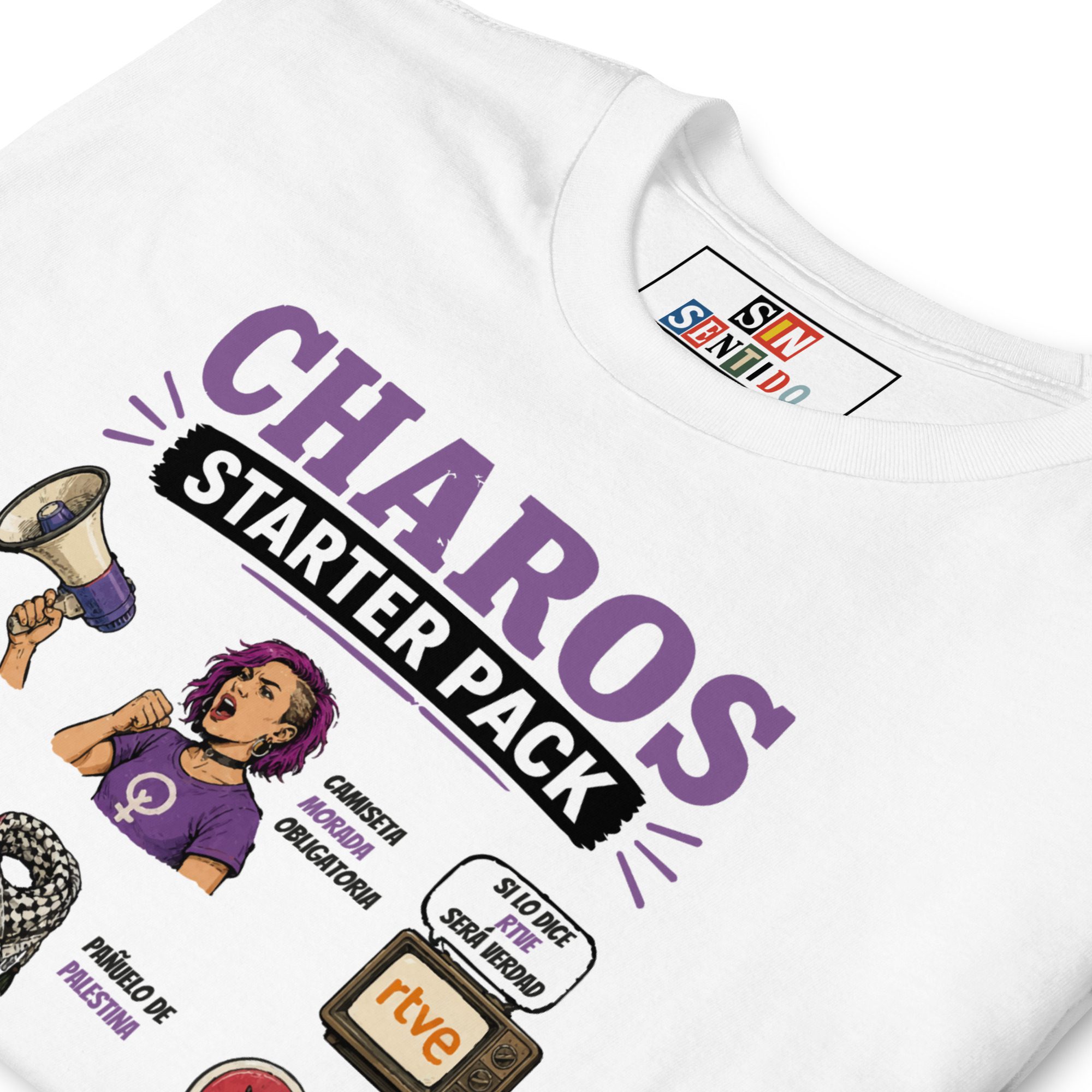 Camiseta "Charos Starter Pack" - Imagen 4
