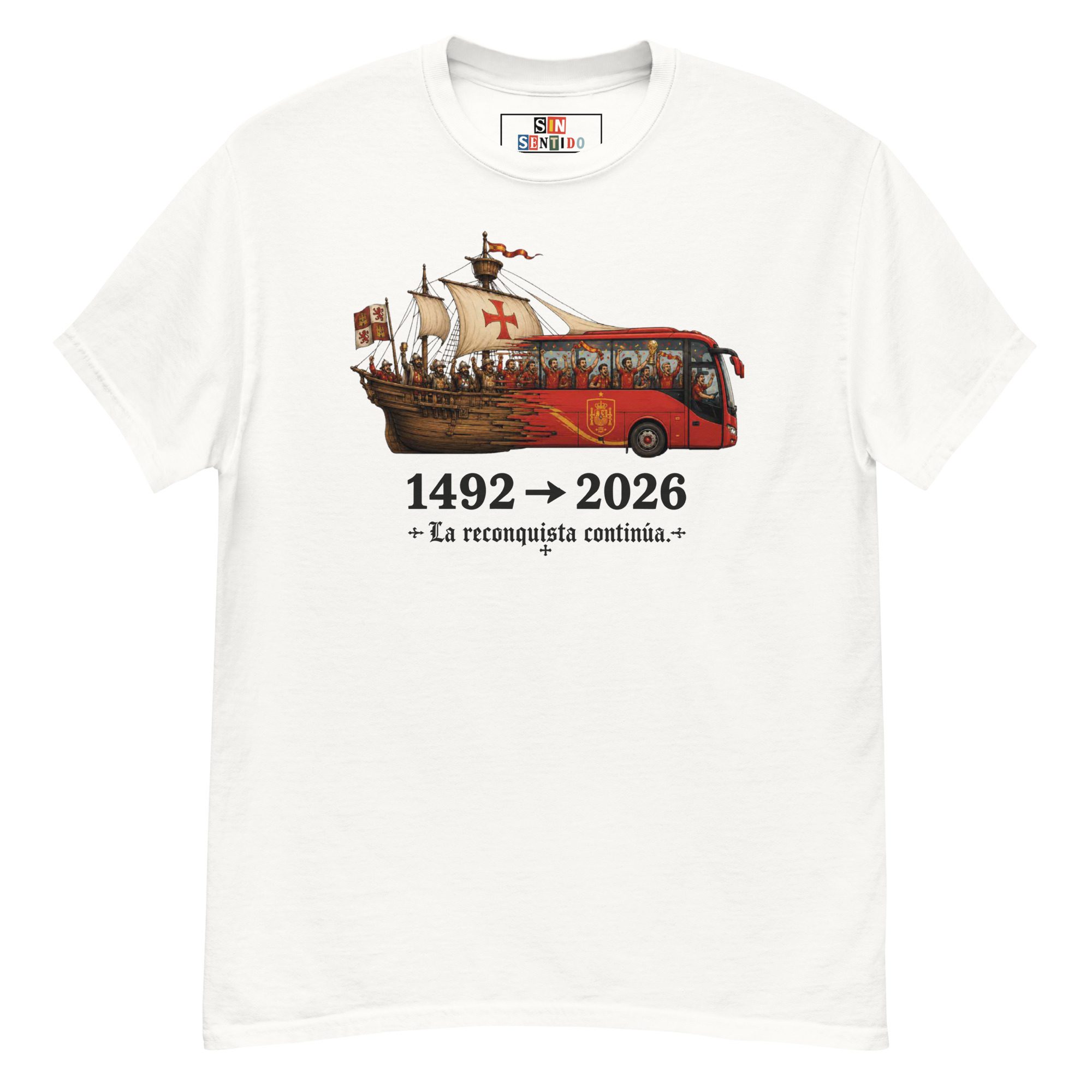 Camiseta "1492 → 2026 La Reconquista continúa" - Imagen 3
