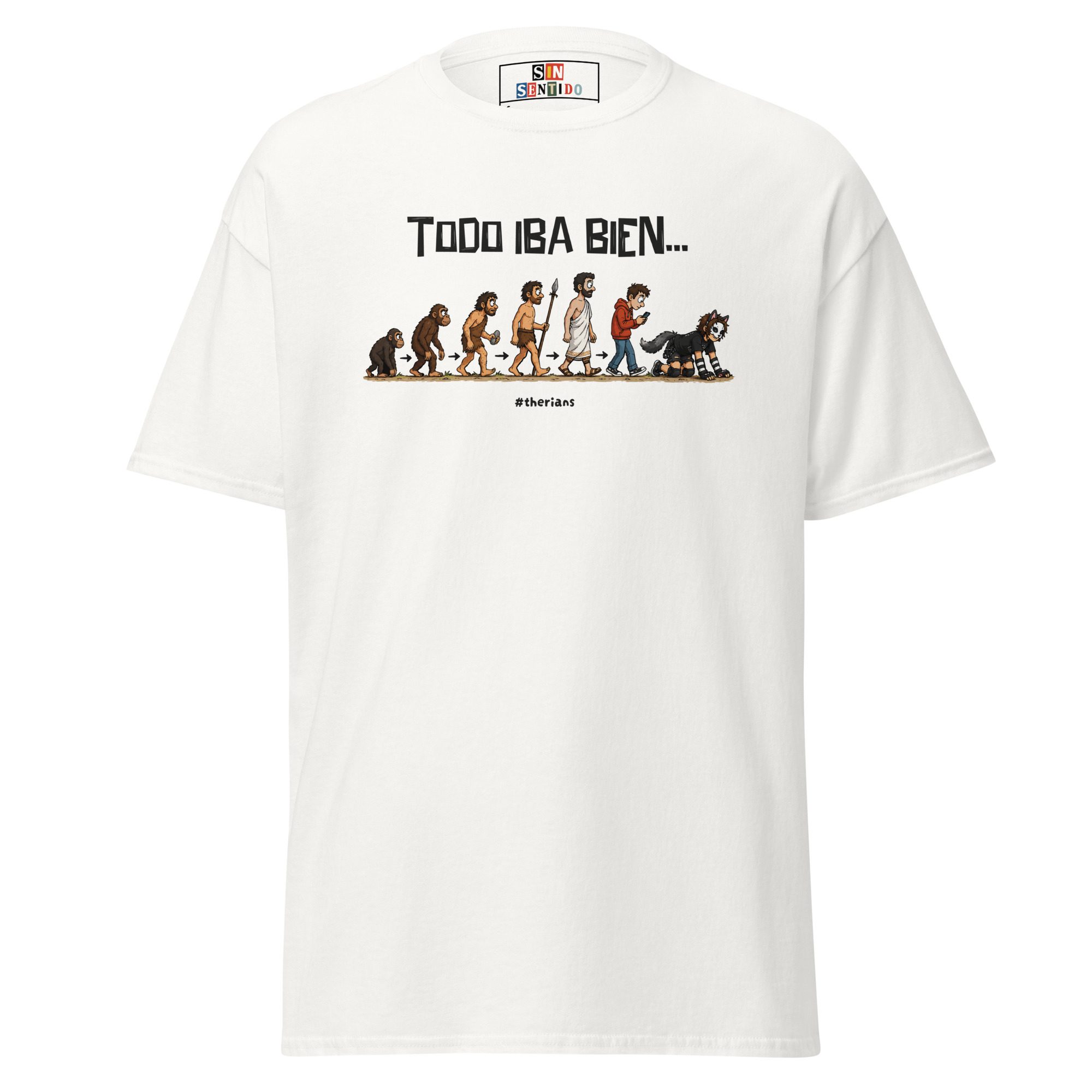 Camiseta "Todo iba bien... #Therians" - Imagen 2